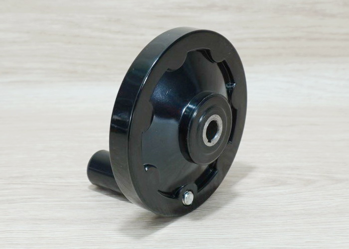 100mm Bakelite-Solid Handwheel Bore 10mm+Keyway 3mm