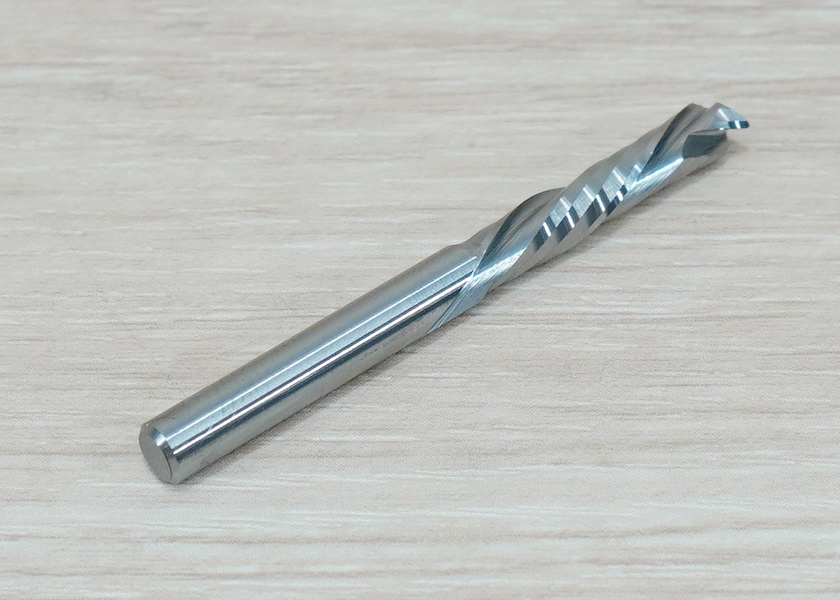 Double-Edged Compound Milling Cutter 4x4x22mm Blade Spiral Carbide เกรด 3A