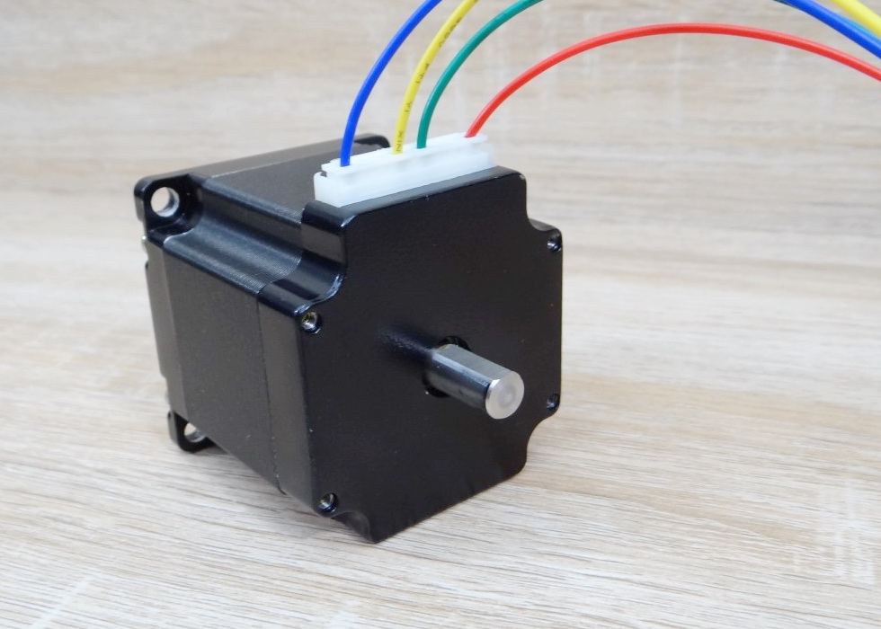 HANPOSE - Stepper Motor (Nema23) แรงบิด 1.26N.m 2.8A (23HS5628-SZ) Dual shaft 8mm