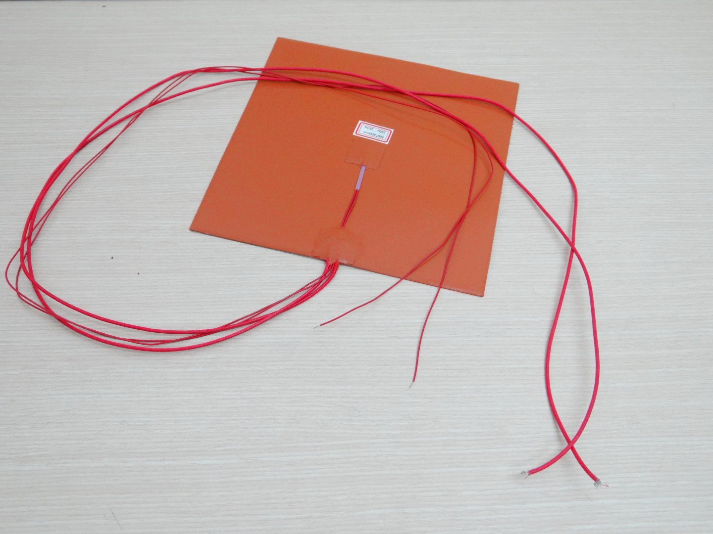 Silicone Heating Pad 200x200 mm 12V 200W + NTC 100K 3950