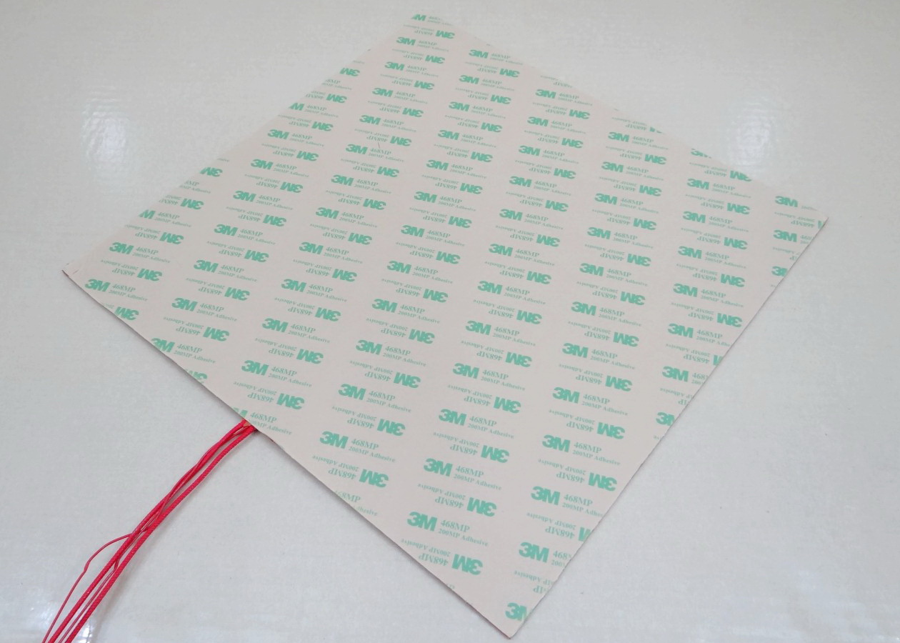 Silicone Heating Pad 300x300 mm 220V 300W + NTC 100K 3950