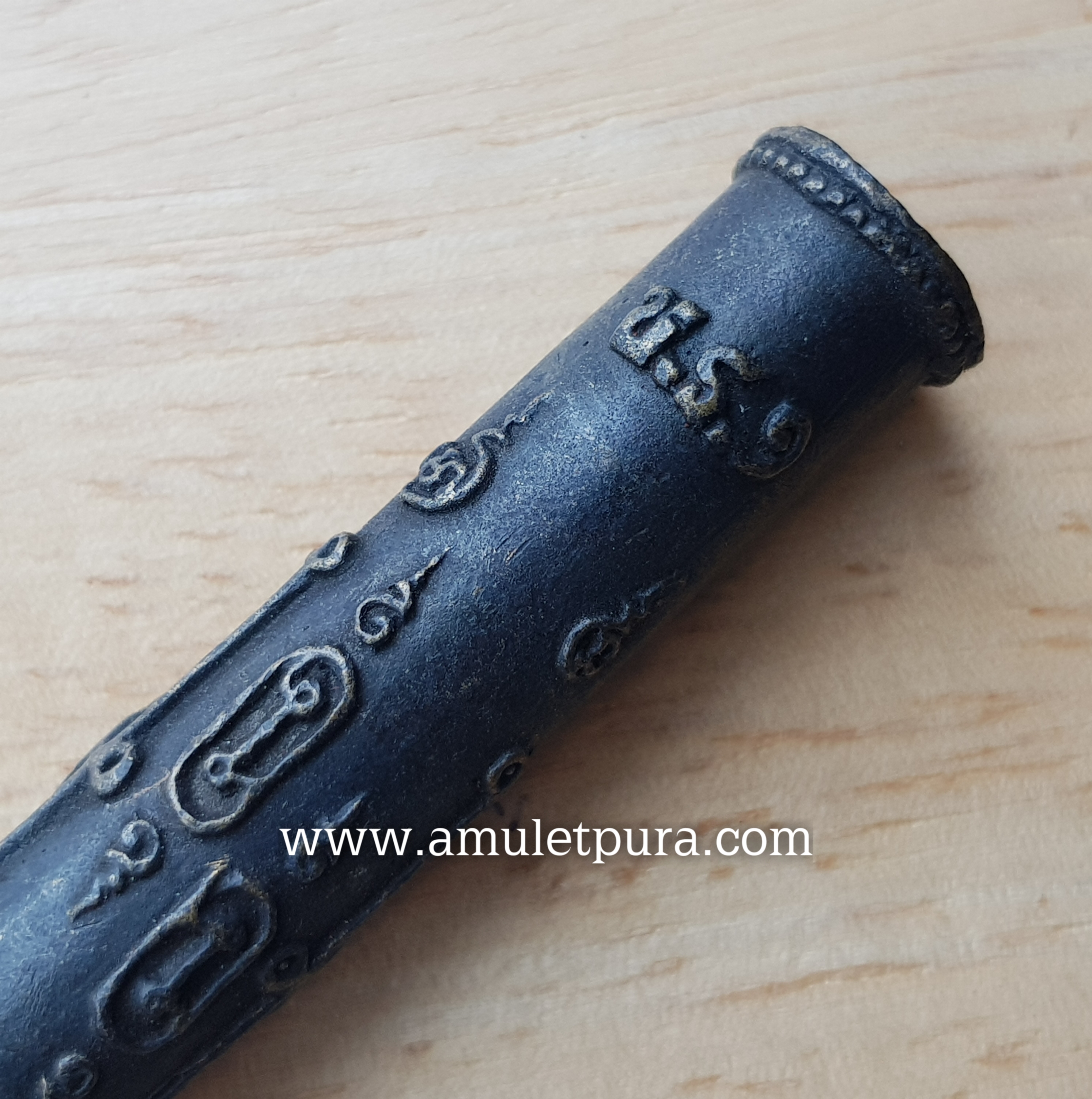 ตะกรุดหล่อโบราณ (พิมพ์ใหญ่) หลวงพ่อแช่ม วัดตาก้อง จ.นครปฐม