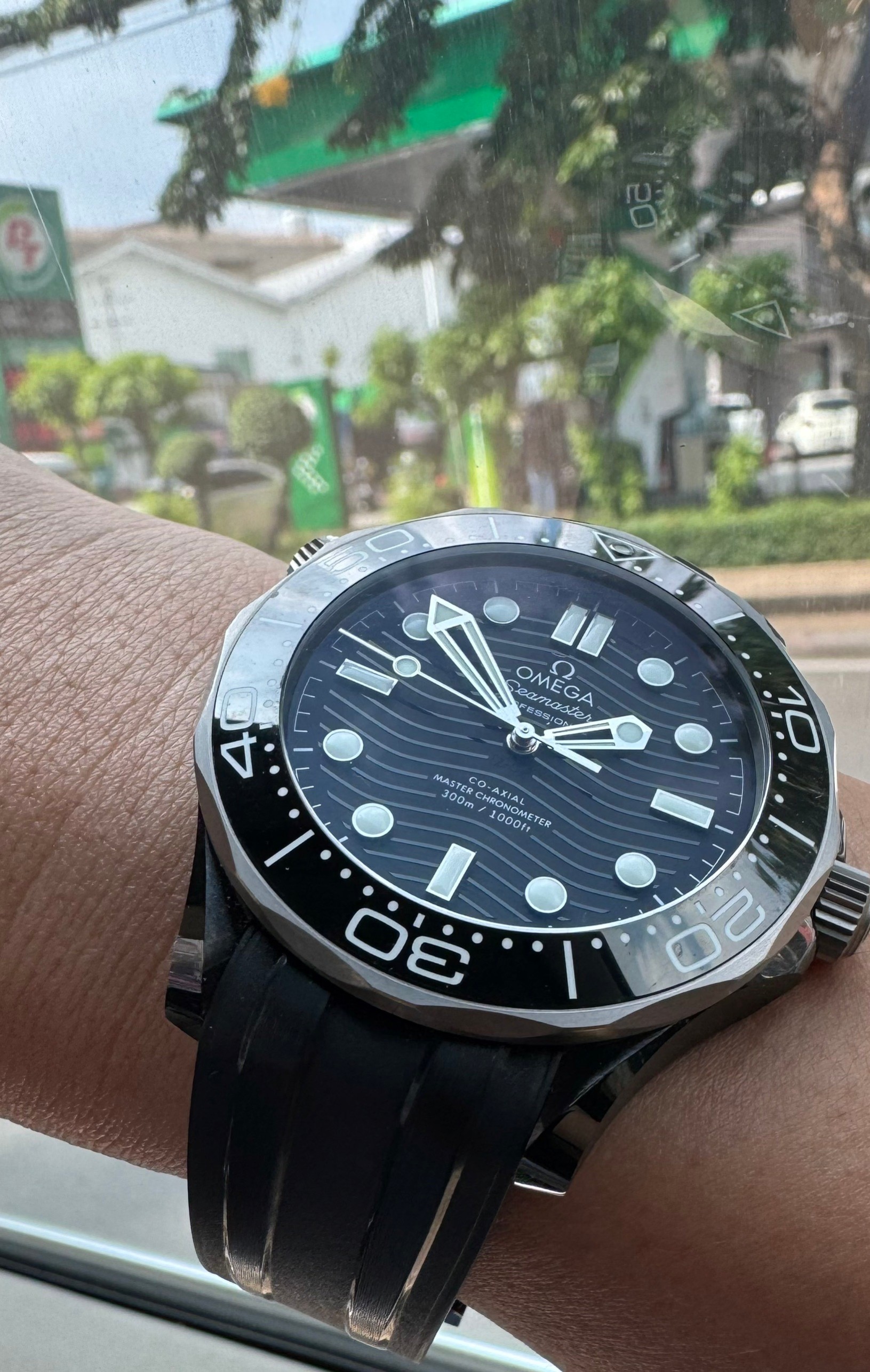 OMEGA 300M BLACK CERAMIC VSF
