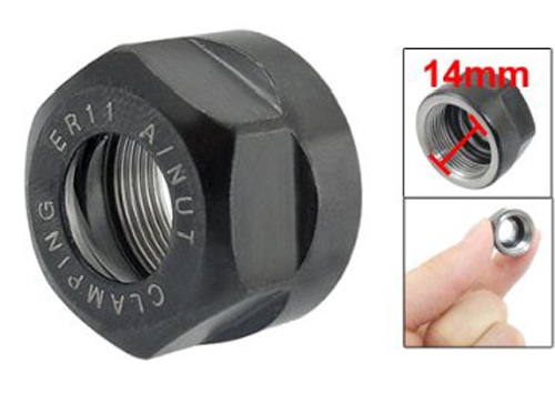 ER11A Chuck Nut - Screw M14x0.75 Collet A-Type