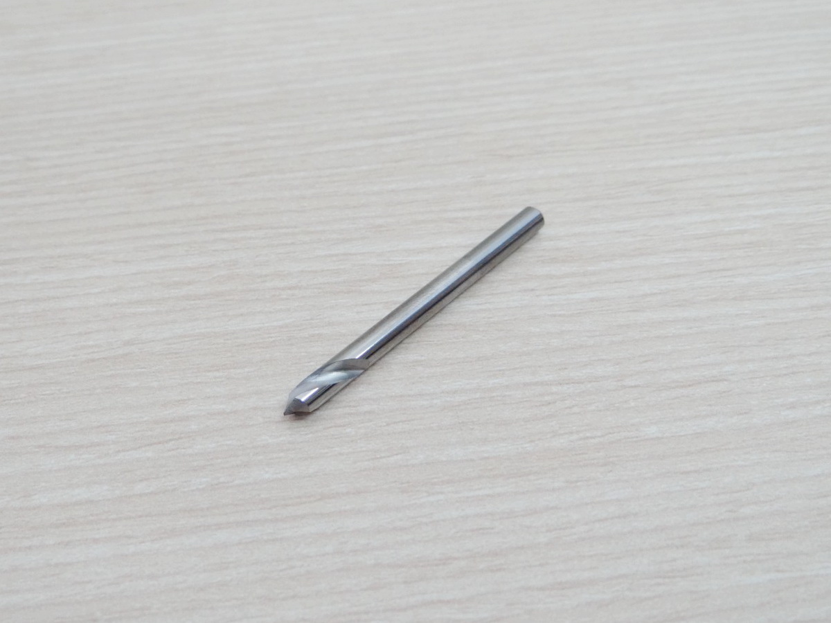 4*50L*90degree Chamfer Drill Positioning Centre Bit HRC 45 Tungsten Carbide