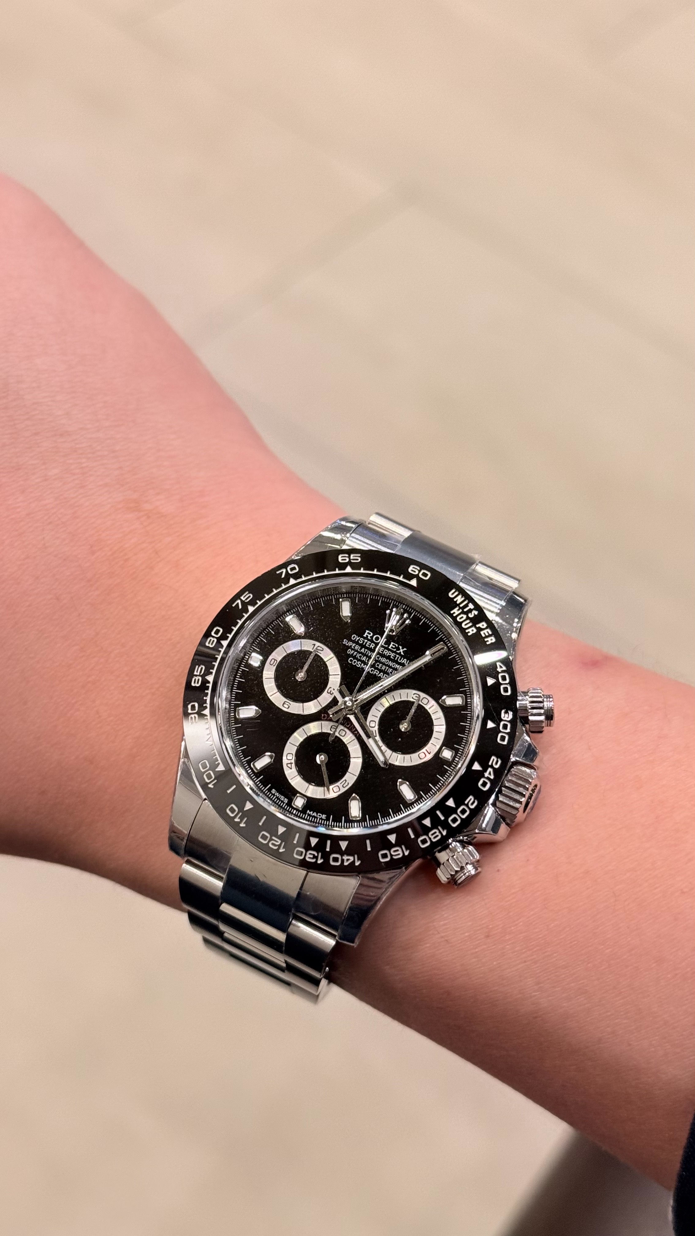 ROLEX DAYTONA BLACK VSF DD4130
