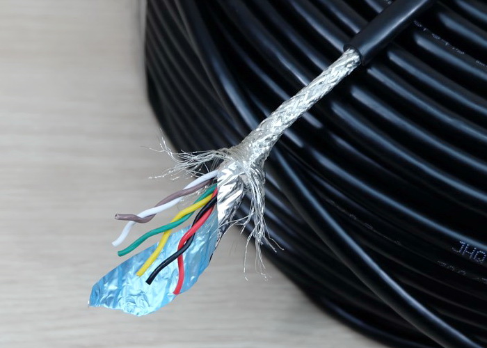 6 core X 0.3 mm² Shielded Wire RVSP Signal Line Shielded Twisted Pair (1m)