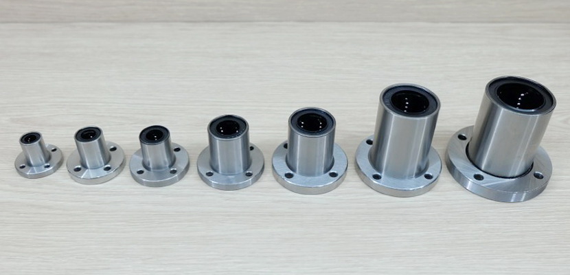 LMF10UU 10x19x29mm Round Flange Linear Ball Bearing 10mm