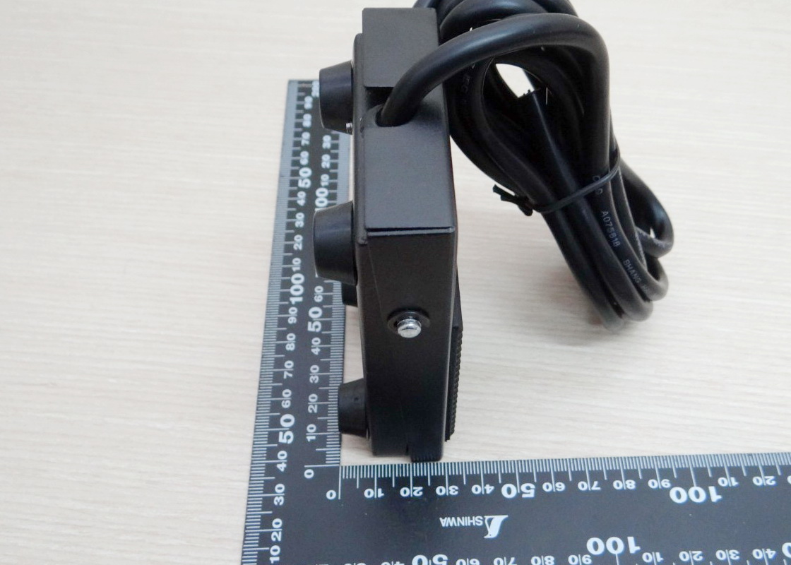 Metal Foot Switch TFS-1 Momentary NON-SLIP SPDT(NO/NC) Wire 2M 250V 10A