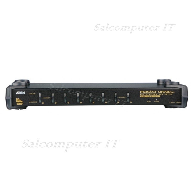 ATEN 8-port KVM Switch USB and PS/2 model : CS1758