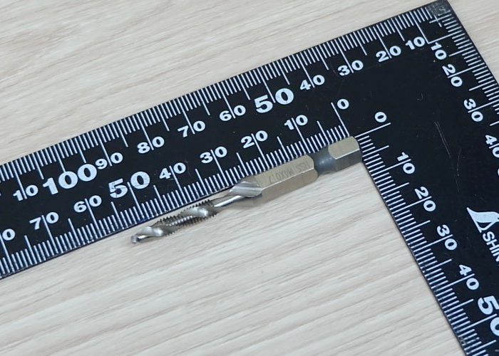 M4 x 0.7mm Hex Shank Thread Tap (+Chamfer) HSS9341