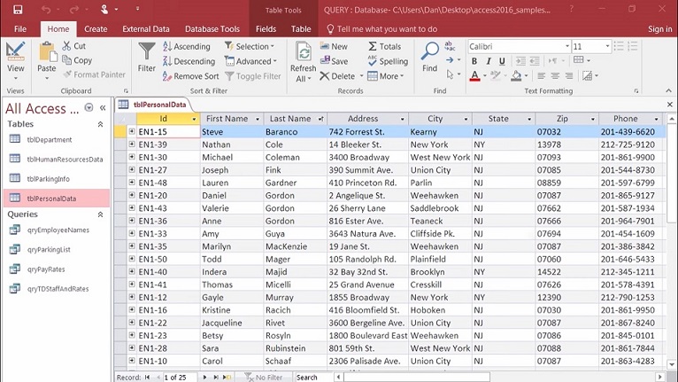 Microsoft Access ของเเท้ Windows
