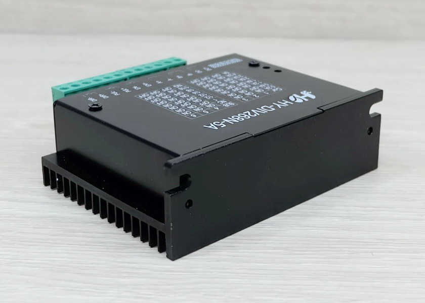 TB6600 (HY-DIV268N-5A) Stepper Motor Driver Peak 5A, 12-48 VDC [Aluminum Cover] 2-Phase