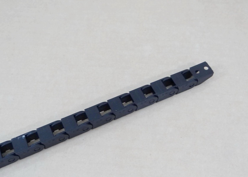 7 X 7 mm Cable Drag Chain R25mm ยาว 1M และ End Connectors