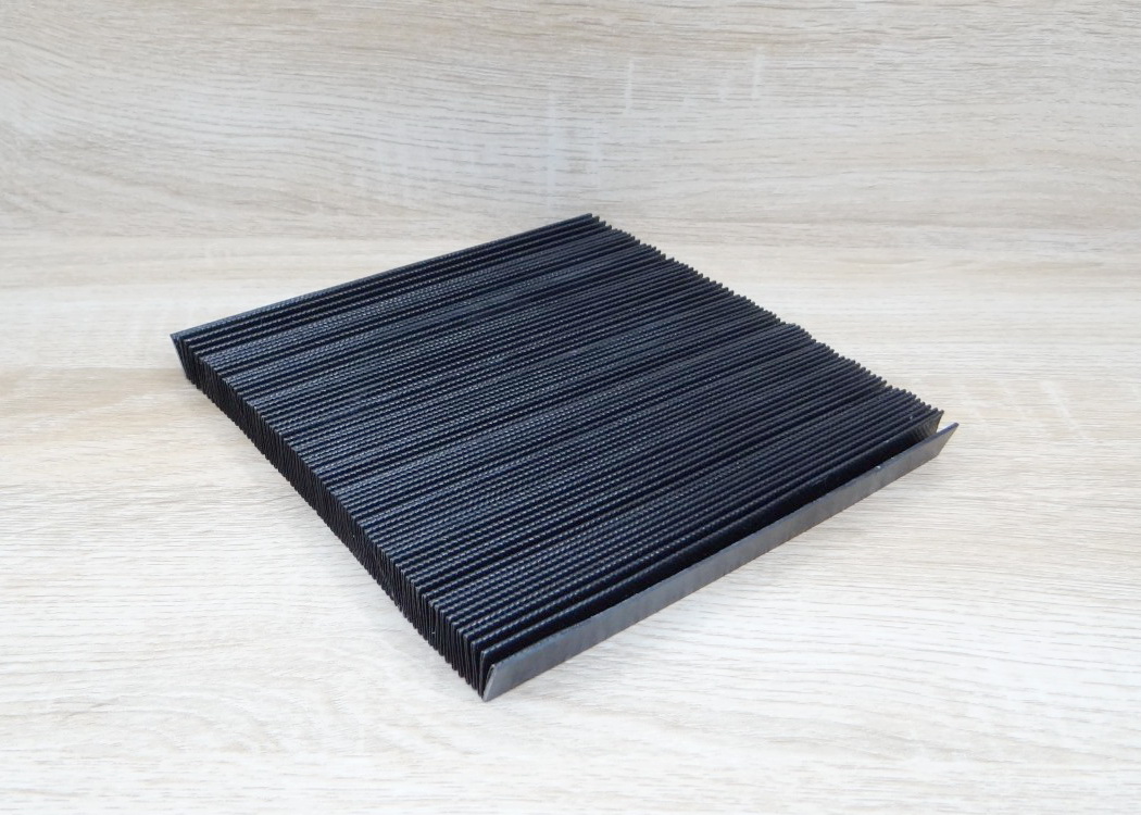 16.5 x 1.5 cm Shape Flexible Dust Protective Cover 100cm