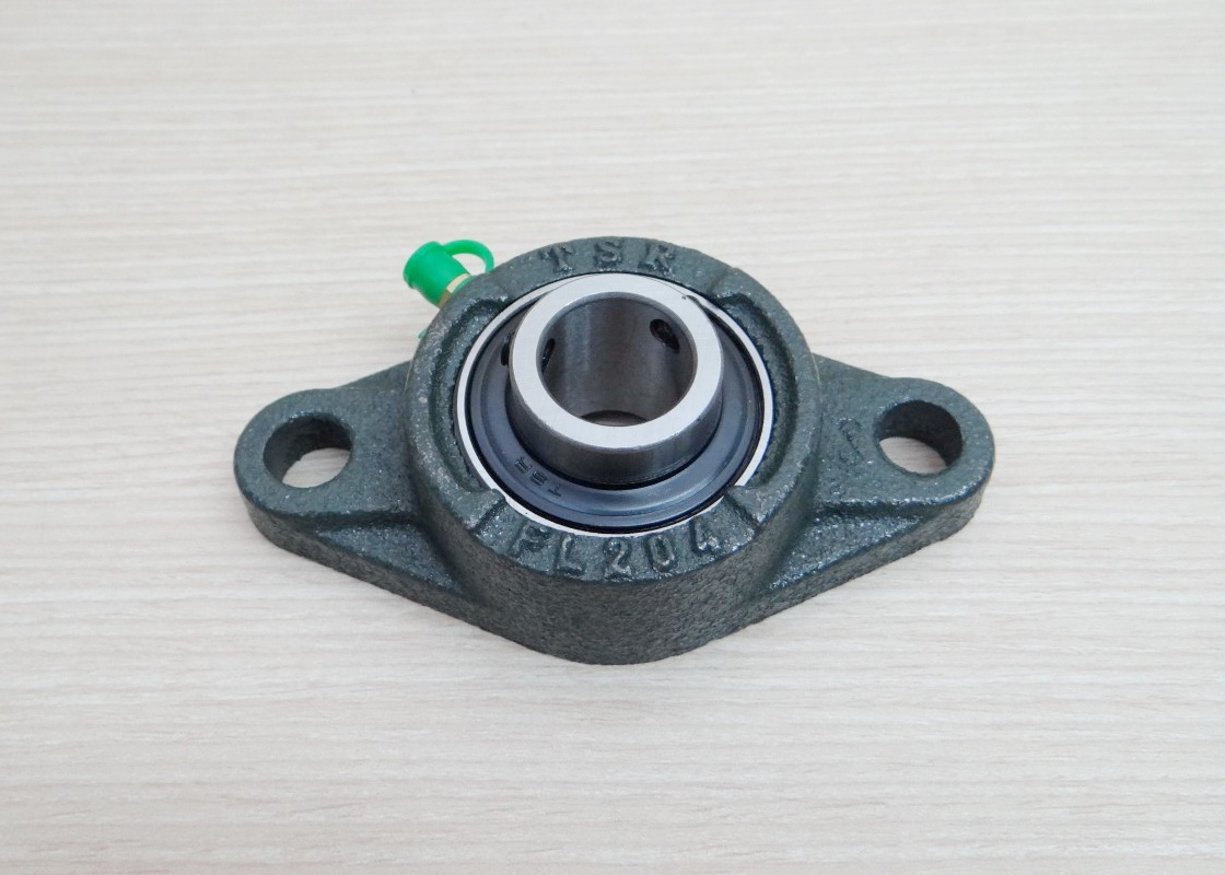 UCFL204 Flange Bearing Unit 20mm Cast Iron Housing Self-aligning