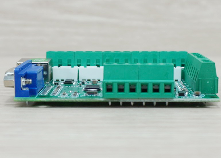 5-Axis USB V3.25 CNC Breakout Board 100KHz for MACH3 + สาย USB-1.35M