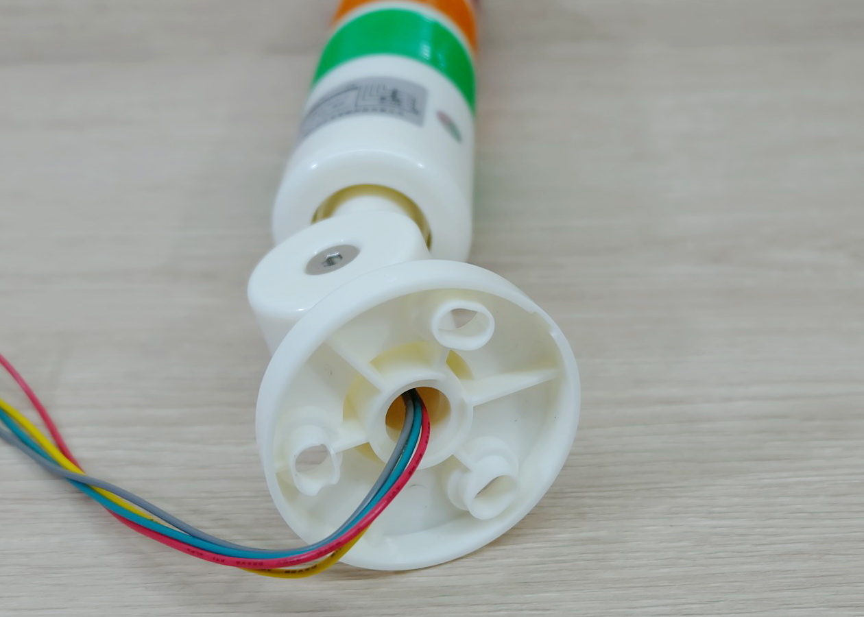 LED 12-24V DC (BEM-X-50-3U-D) Stack Alarm LED Indicator Lamp (Red, Yellow, Green, มีเสียง ไม่กระพริบ)