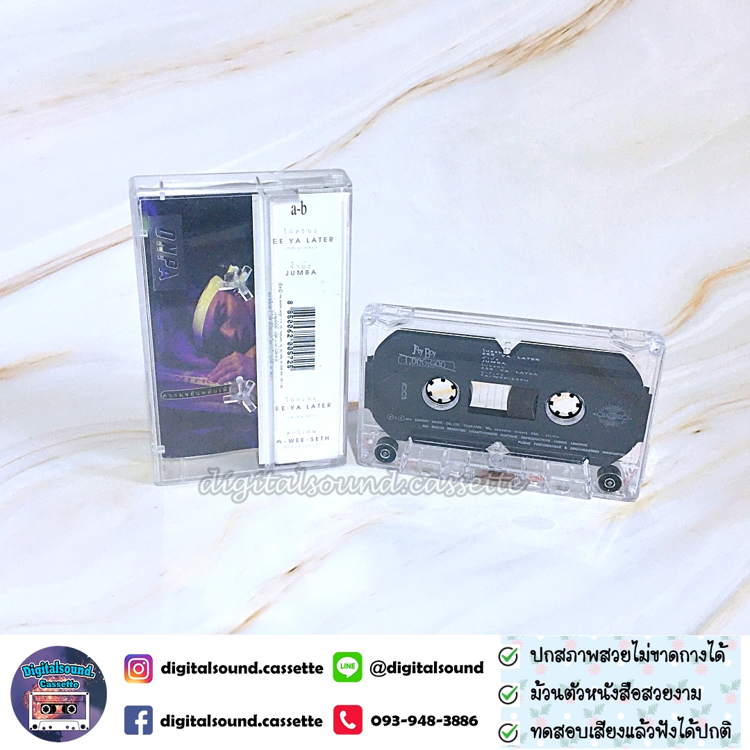 เทปคาสเซ็ท เทปเพลง JOEY BOY โจอี้ บอย อัลบั้ม See ya later ฉลองไม่ครบล้านตลับ