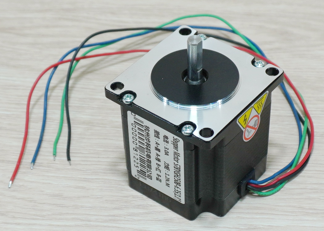 57BYGH250B-6.35 - Stepper Motor (Nema23) แรงบิด 1.2N.m 3A Shaft 6.35mm