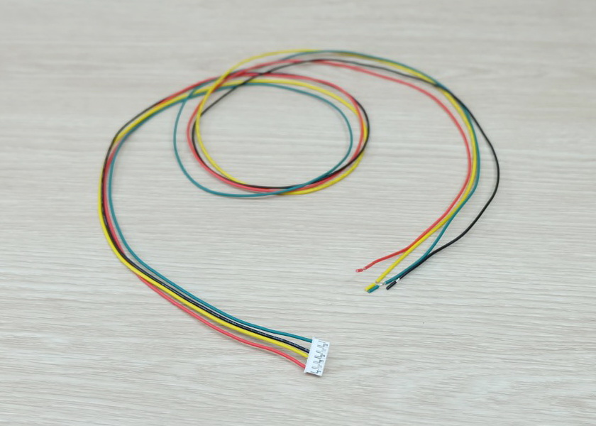 สายไฟยาว 80 cm สำหรับ Stepper Motor Nema17 (ขั่วต่อ 6 pin JST PH2.0mm, 24AWG - 4 wire)