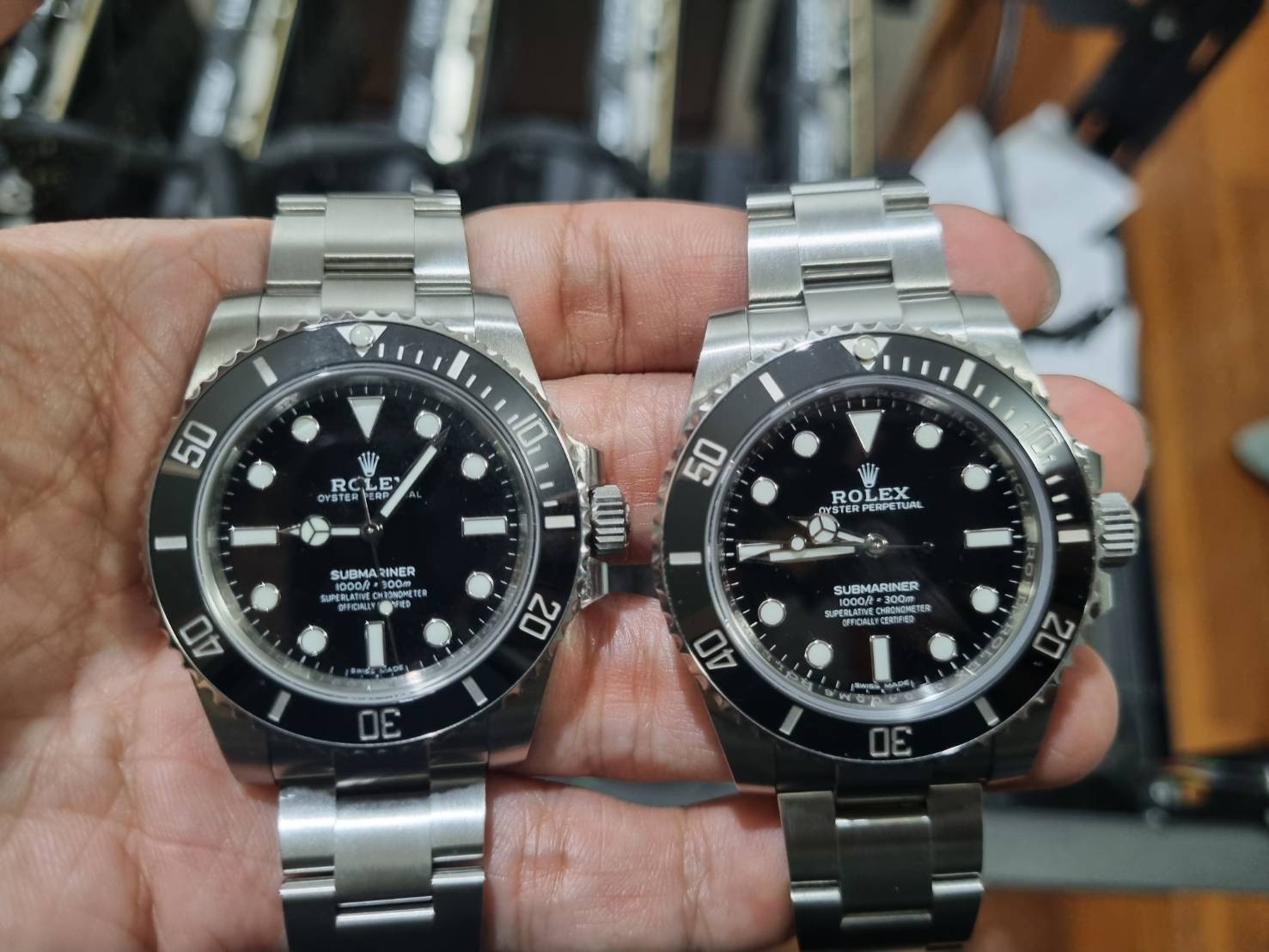 ROLEX SUBMARINER NODATE 40 MM. VSF
