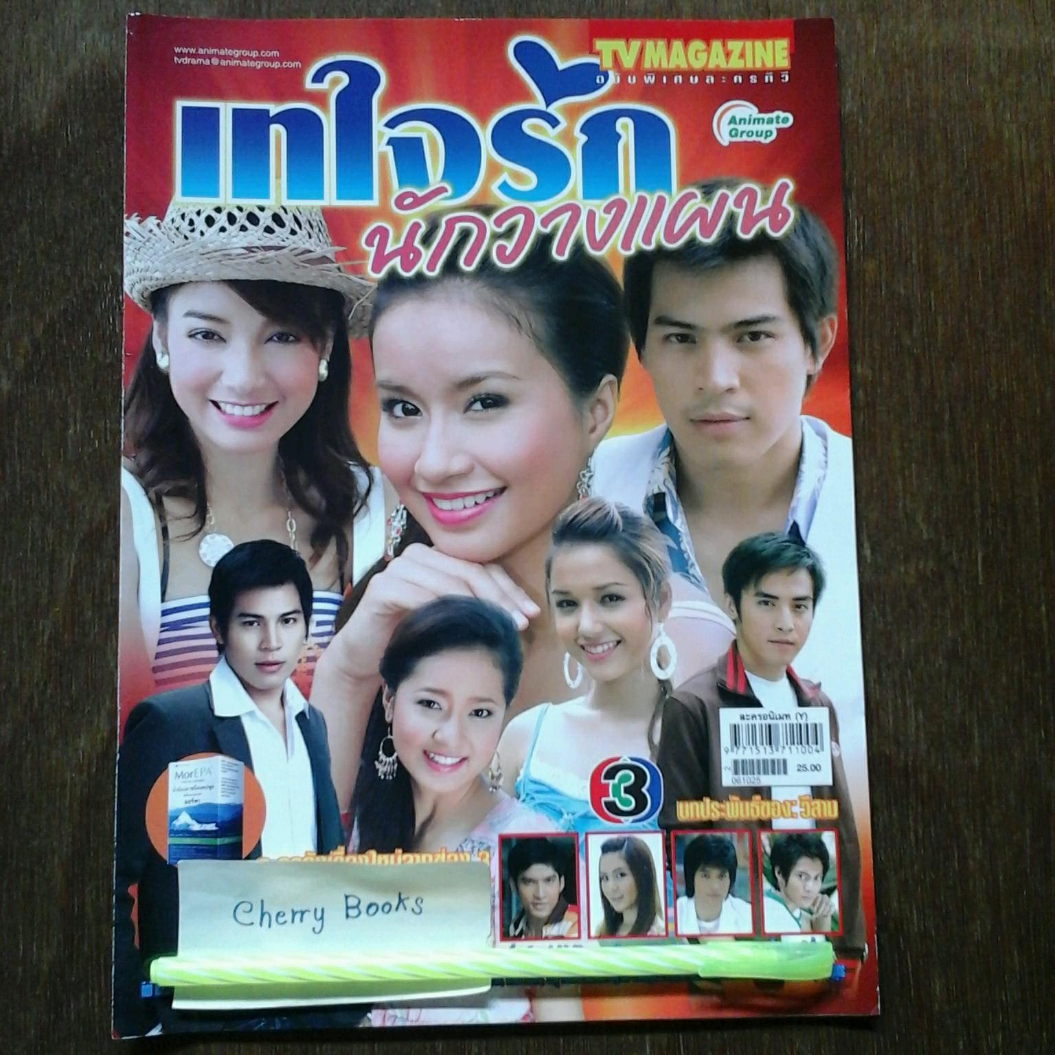 หนังสือเรื่องย่อละคร เทใจรักนักวางแผน