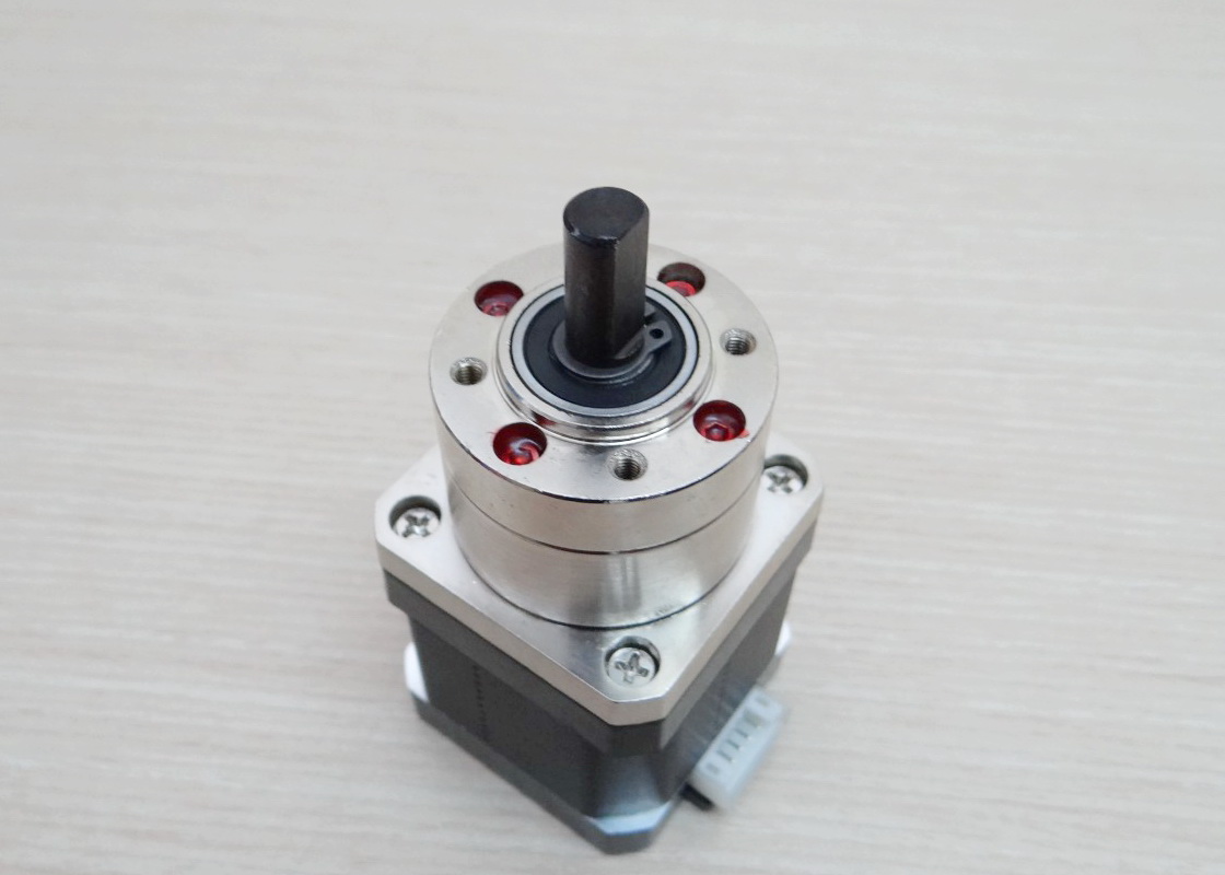 HANPOSE-Planetary Gearbox Ratio 5.18:1 Nema17 Stepper Motor (17HS4401S-PG5.18) - 2.07 N.m