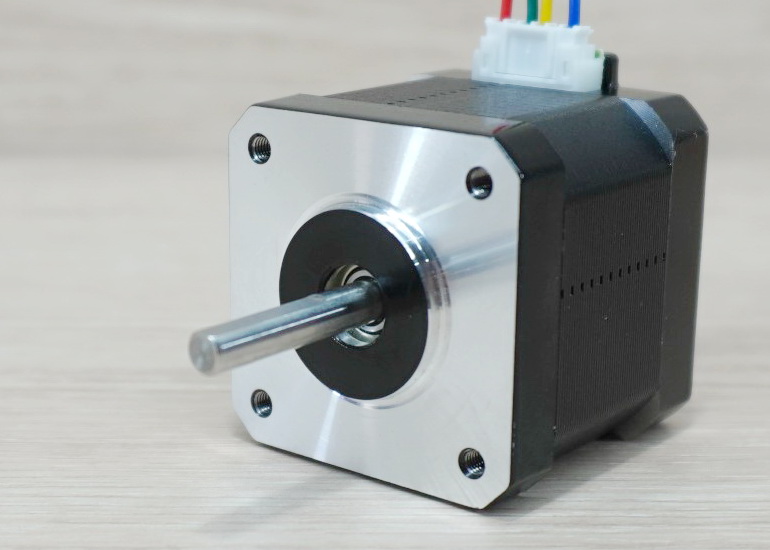 HANPOSE - Stepper Motor (Nema17) แรงบิด 40 N.cm 1.7A (17HS4401S) Black End