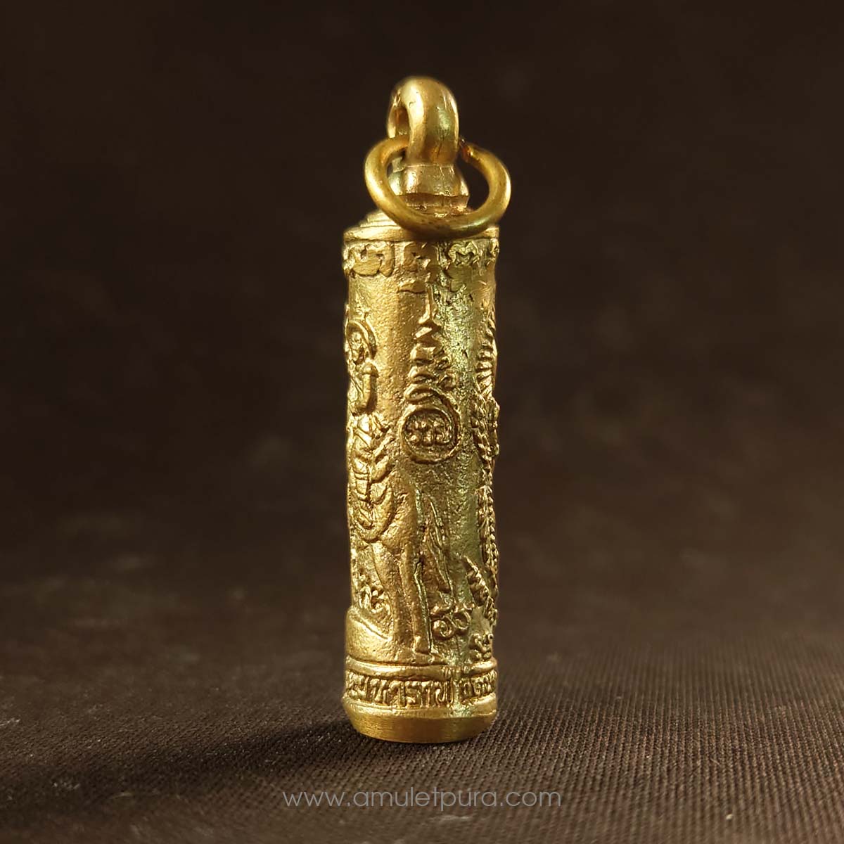 ตะกรุดกริ่งตากสินมหาราช (เนื้อฝาบาตร) รุ่นรวยเงินล้าน ปี53 วัดนาคกลาง กรุงเทพฯ (อุดกริ่ง)