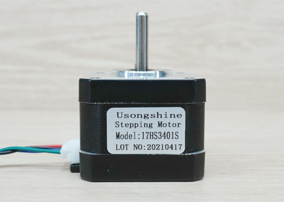 Usongshine - Stepper Motor (Nema17) แรงบิด 29 N.cm 1A (17HS3401S) Black End
