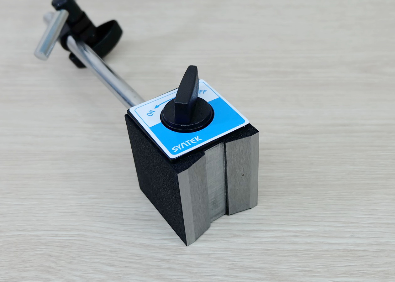 Syntek, Standard Double Rod Adjustable - Magnetic Base Stand Holder 80kg Suction