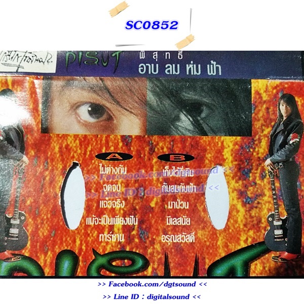 ขายเทปเพลง พิสุทธิ์ ทรัพย์วิจิตร อัลบั้ม อาบลมห่มฟ้า