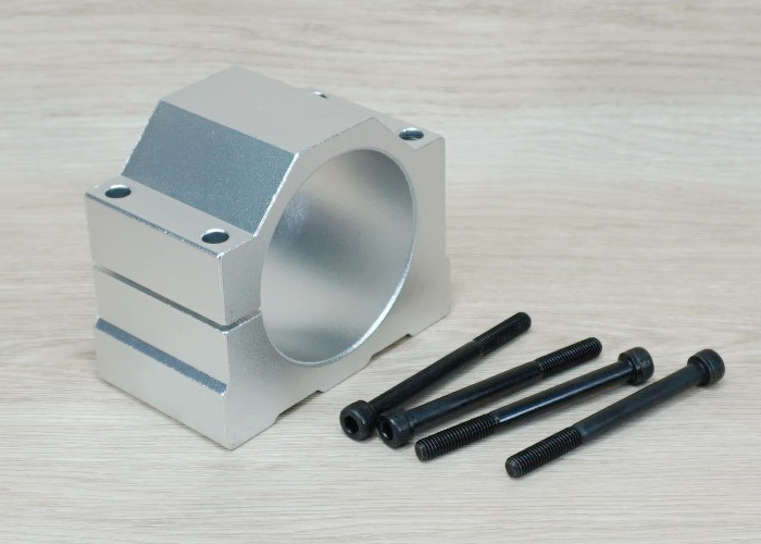 80mm Spindle Motor Clamp Mount Bracket 70x122x102mm - Screw M8