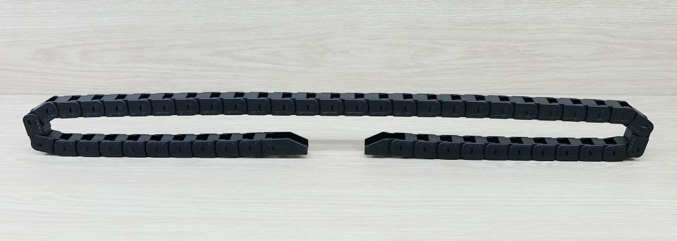 10 X 10 mm Cable Drag Chain R18mm ยาว 1M และ End Connectors