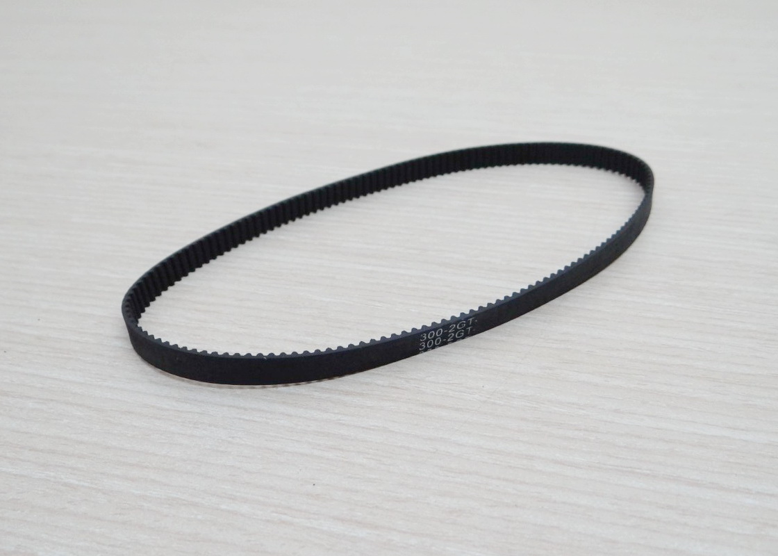 Belt closed loop rubber 300-2GT-6 (Closed-loop length 300mm, GT2 timing belt, width 6mm)