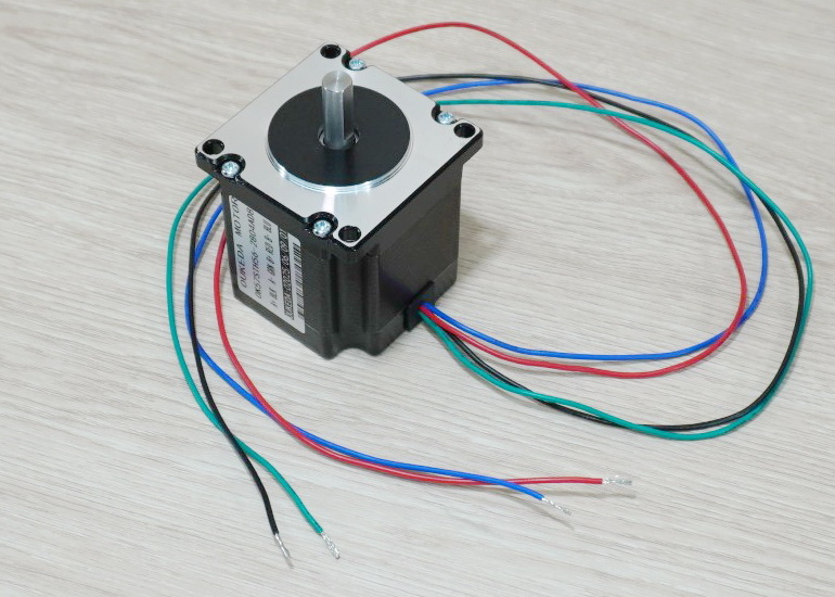 OUKEDA - Stepper Motor (Nema 23) แรงบิด 1.26N.m 2.8A Shaft 8mm (OK57STH56-2804AD8)