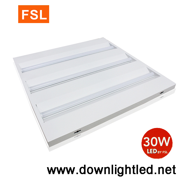 โคมอะคริลิคฝังฝ้าทีบาร์ 60x60 30w ยี่ห้อ FSL (แสงขาว)