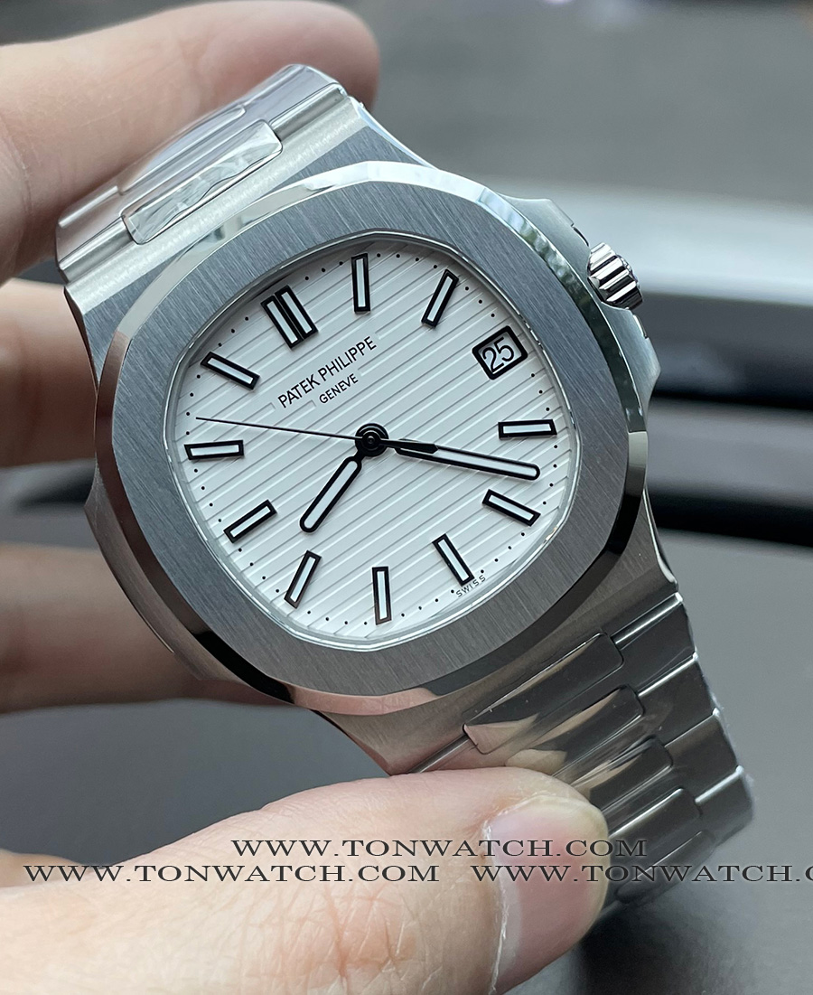 PATEK5711WHITE PATEK NAUTILUS 5711 3KF