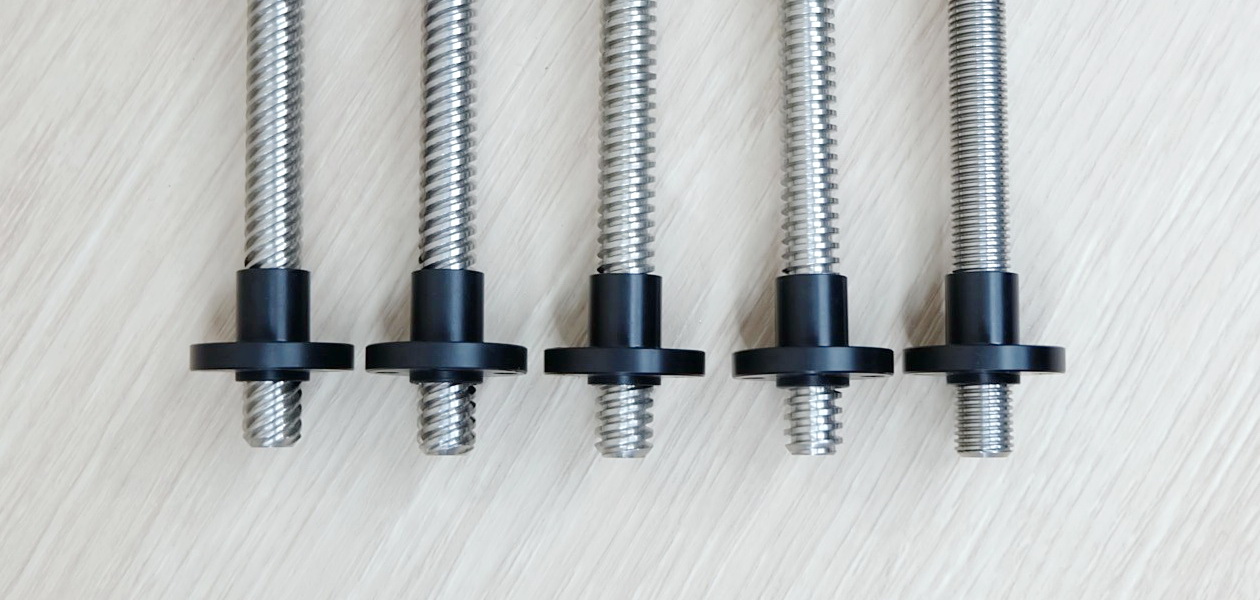 POM Nut for T8 Screw Lead 1mm