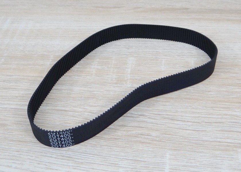 Belt closed loop rubber 400-2GT-15 (Closed-loop length 400mm, GT2 timing belt, width 15mm)