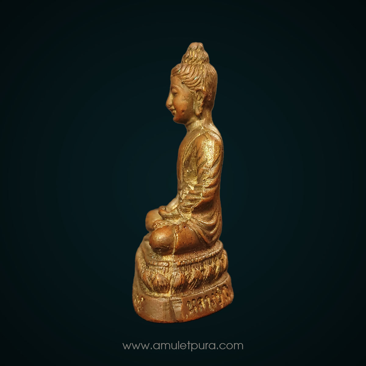 พระกริ่งพุทธวิโมกข์ รุ่นแรก หลวงปู่โง่น โสรโย ปี28 วัดพระพุทธบาทเขารวก จ.พิจิตร (อุดกริ่ง) หลวงปู่ดู่ วัดสะแก ครูบาบุญชุ่ม ร่วมปลุกเสก