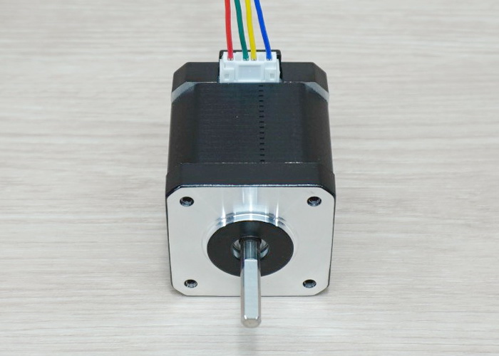 HANPOSE - Stepper Motor (Nema17) แรงบิด 52 N.cm 1.8A (17HS8401S) Black End