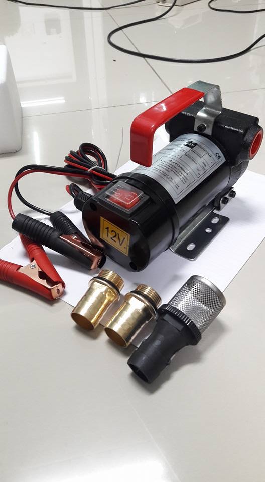 ปั๊มน้ำแรงดันสูง 12V/24v 155w ส่งน้ำสูง 5 เมตร