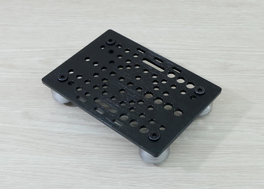 ชุดสำเร็จ V-Slot Gantry Plate 20-80mm T3 x 88 x 127mm + Xtreme Solid v wheel 4 ชุดล้อ