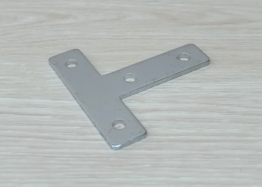 T-Shaped Steel Joint Plate 4-Hole สำหรับ Series 20 Alu-Profile