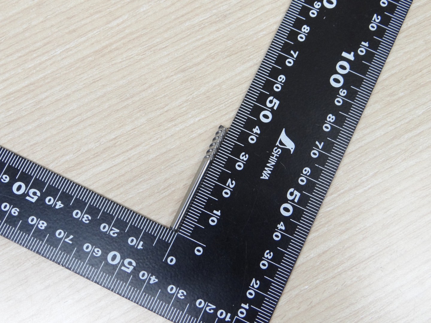 3-Flute Carbide Drill 3.175x3.175x12mm 38L HRC55 Square Flatted End Mill, Shank 3.175MM