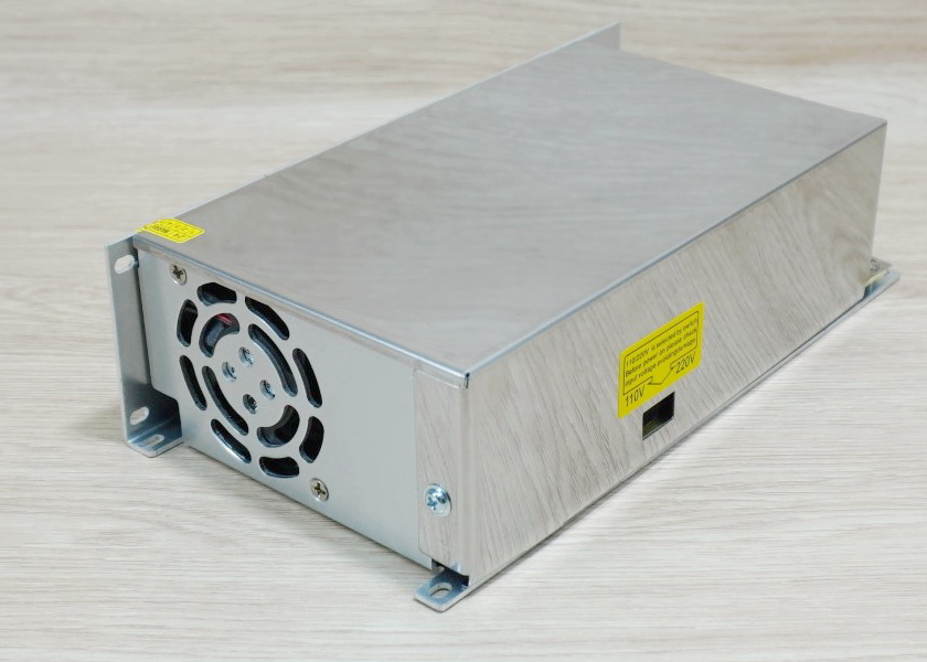 48V-10A-480W DC Switching Power Supply (S-500-48) + Fan Automatic