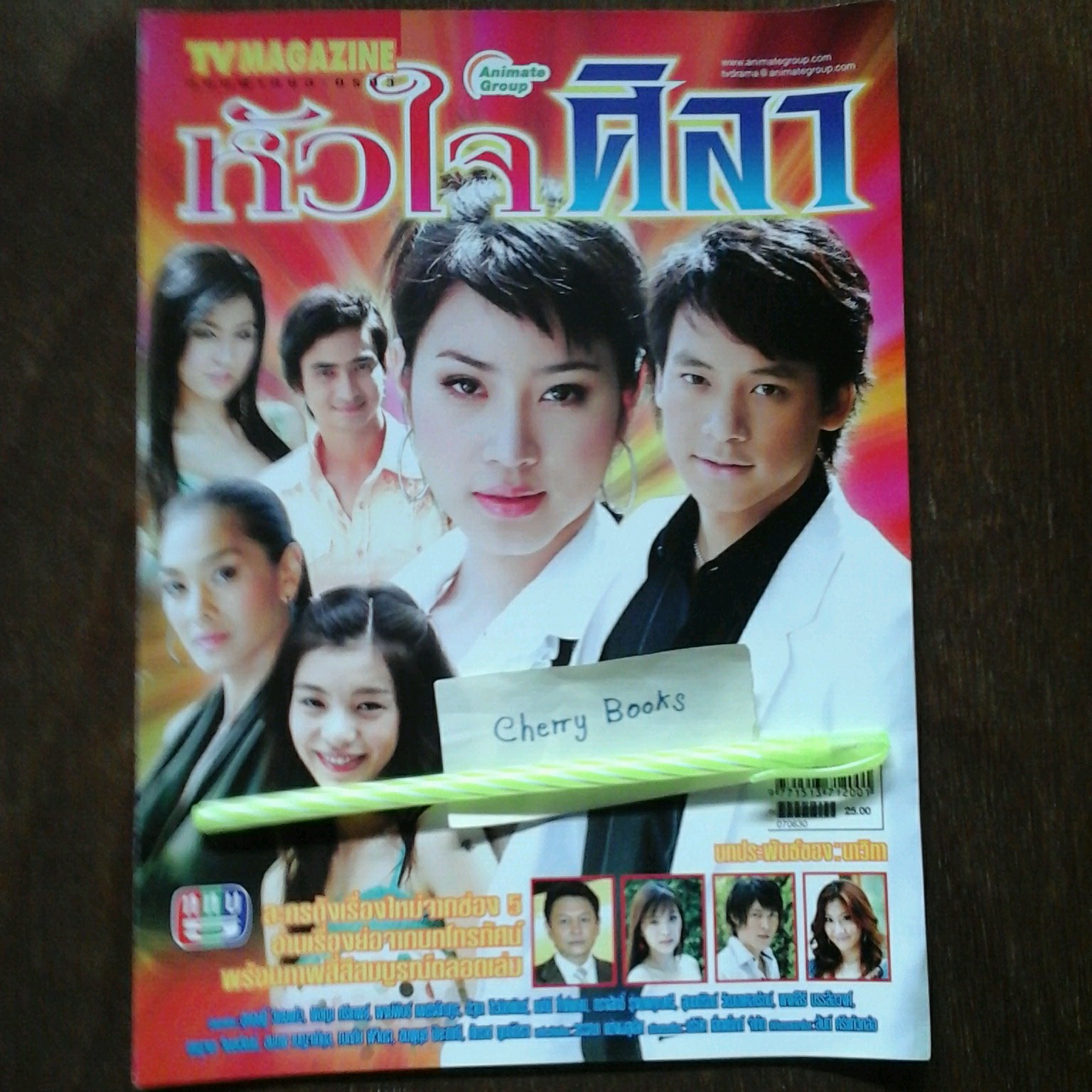 หนังสือเรื่องย่อละคร หัวใจศิลา