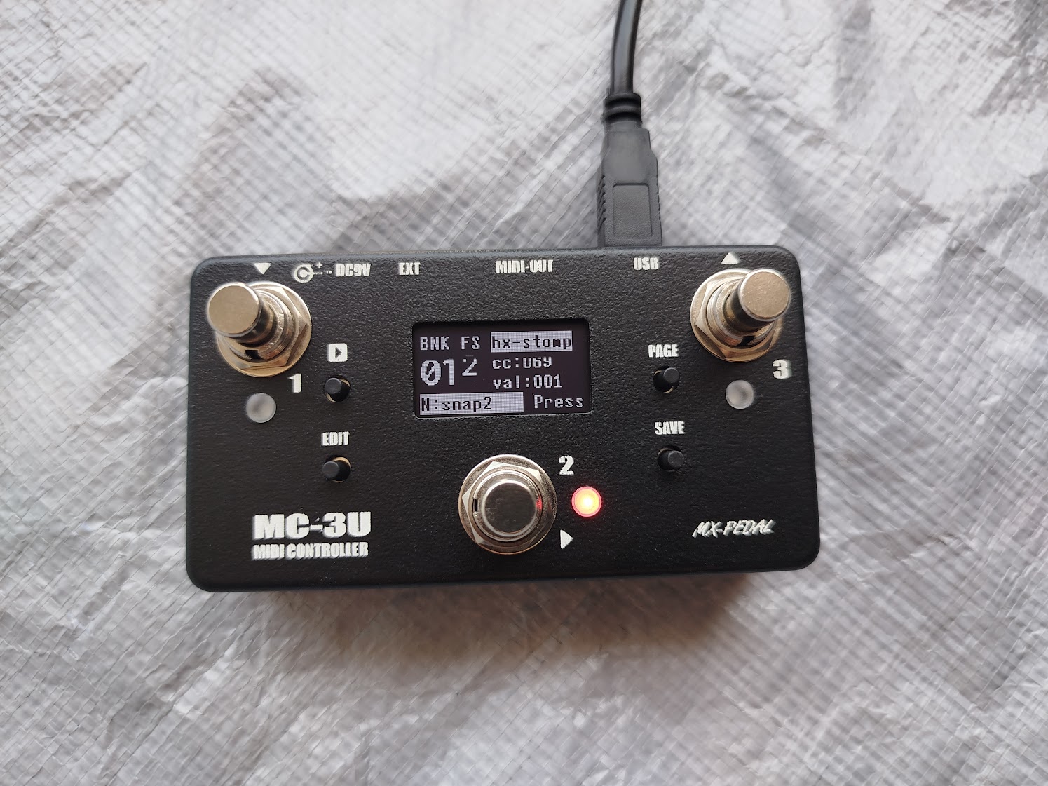 MC-3U MIDI CONTROLLER